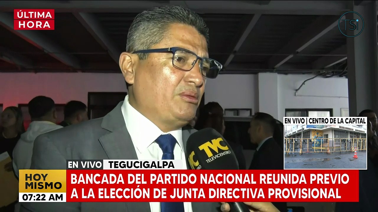 Carlos Ledezma: "hoy tenemos que ponernos la camisa de Honduras y hacer las cosas bien por el pueblo"