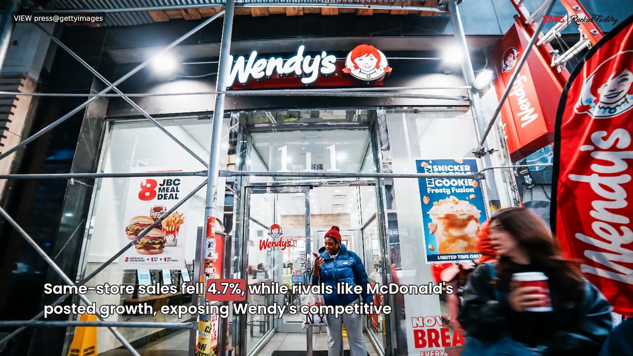 Wendy’s Shuts Down 350 More Stores In Largest Contraction In Chain History As Stock Craters 46%
