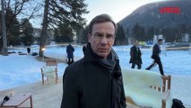 Davos, il premier svedese Kristersson: 