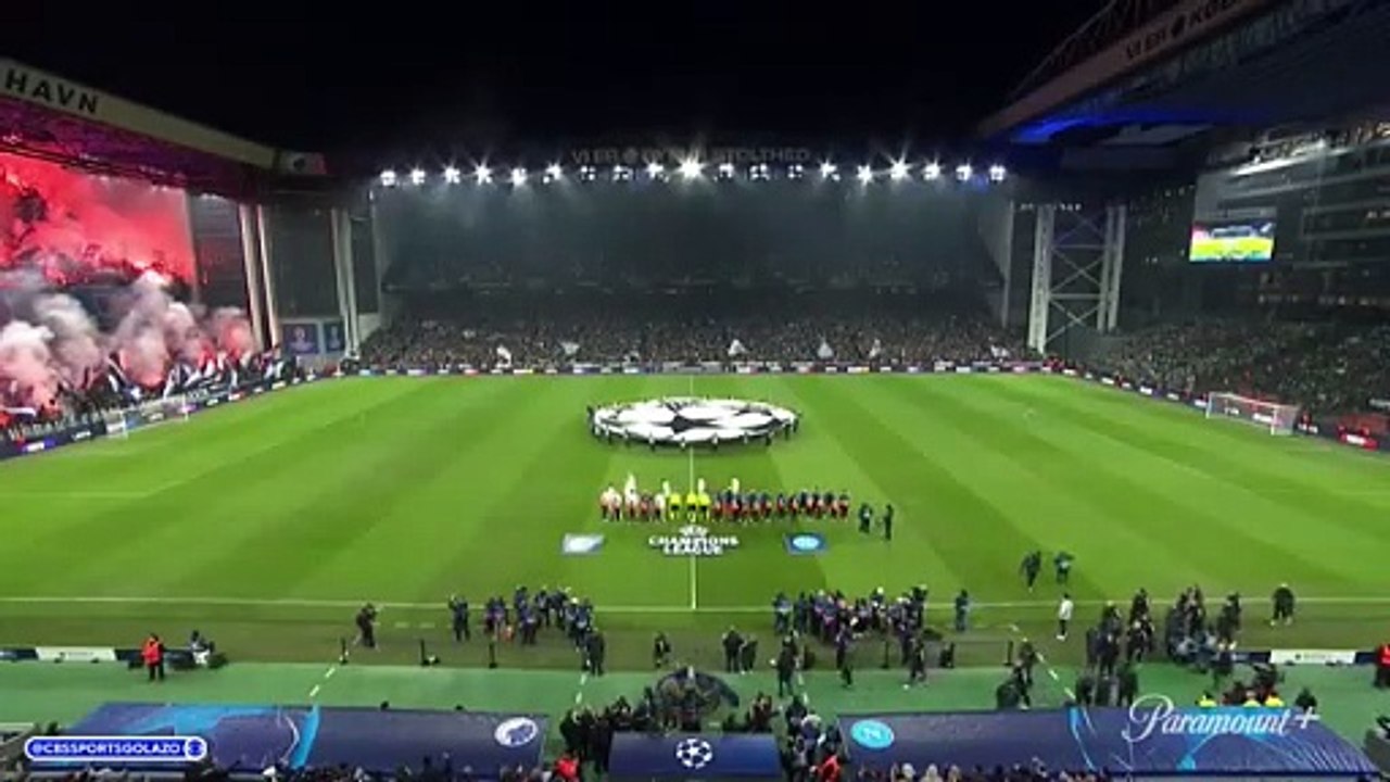 Copenhagen 1-1 Napoli Uefa Champions League Match Highlights & Goals