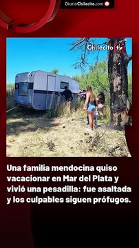 Una familia mendocina quiso vacacionar en Mar del Plata y vivió una pesadilla: fue asaltada y los culpables siguen prófugos.