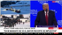 Donald Trump el Davos