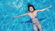 Girl in Pool – Stunning Drone View | Aerial Summer Vibes