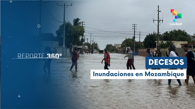 Reporte 360 21-01 600 mil habitantes afectados por lluvias en Mozambique