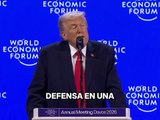Trump, en Davos: 