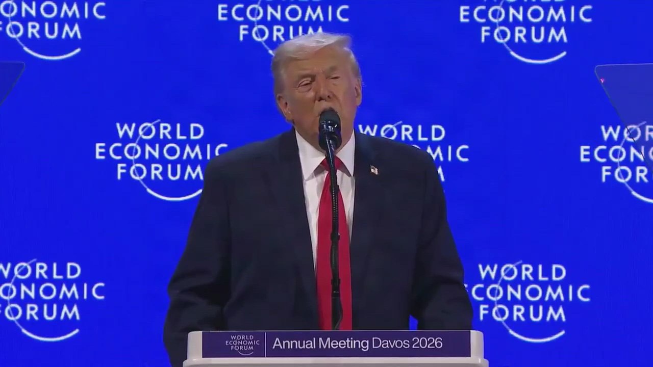 TRUMP FIRES WARNING SHOT AT CANADA AND MARK CARNEY DURING DAVOS SPEECH