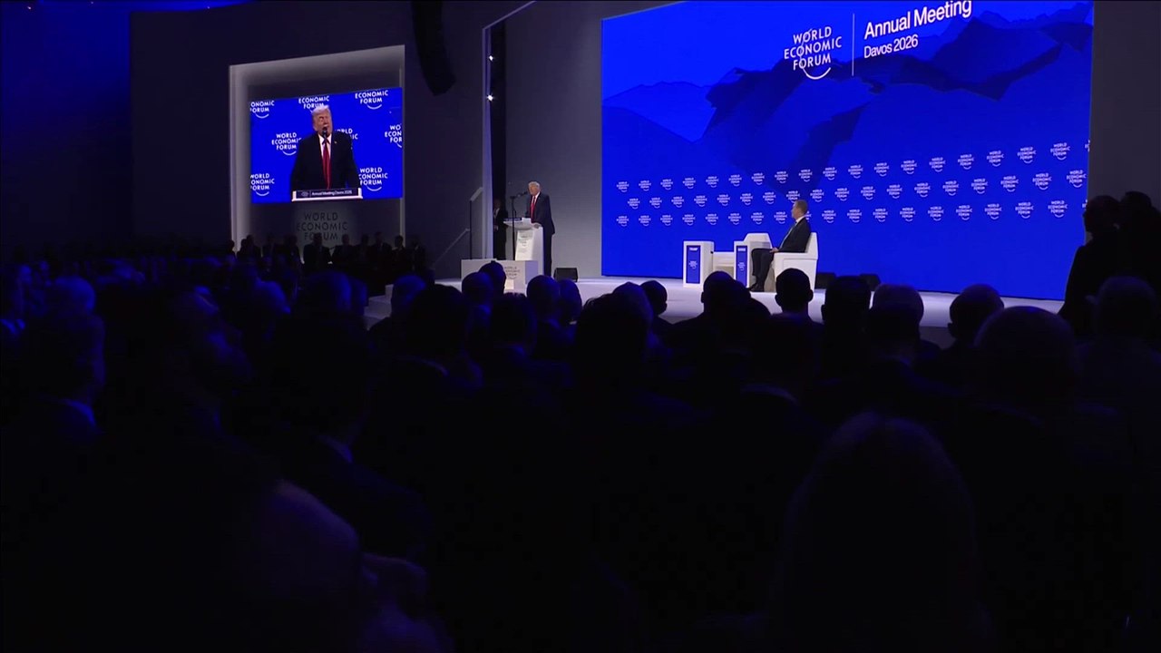 TRUMP PREDICTS VENEZUELA OIL BOOM, PRAISES LEADERSHIP IN DAVOS REMARKS