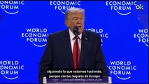 Huracán Trump en Davos: 