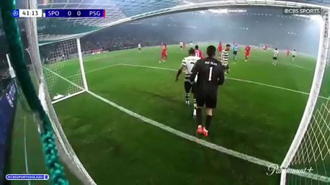 Sporting Lisbon 2-1 Paris Saint Germain Uefa Champions League Match Highlights & Goals
