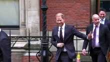 Harry leaves court after testifying against Daily Mail