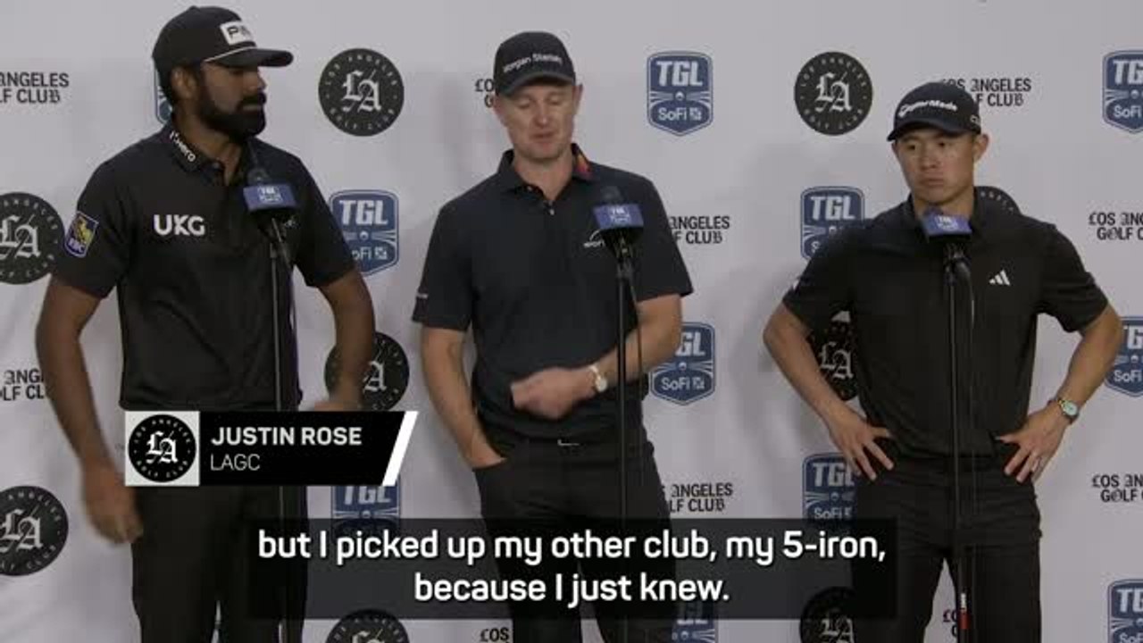 Justin Rose delighted by career-first albatross at TGL