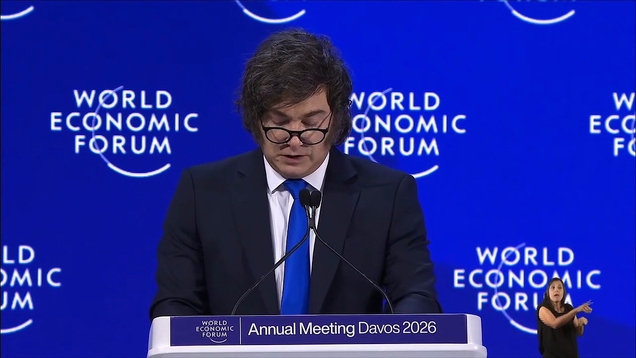 Discurso del Presidente Milei en el Foro Económico de Davos 2026