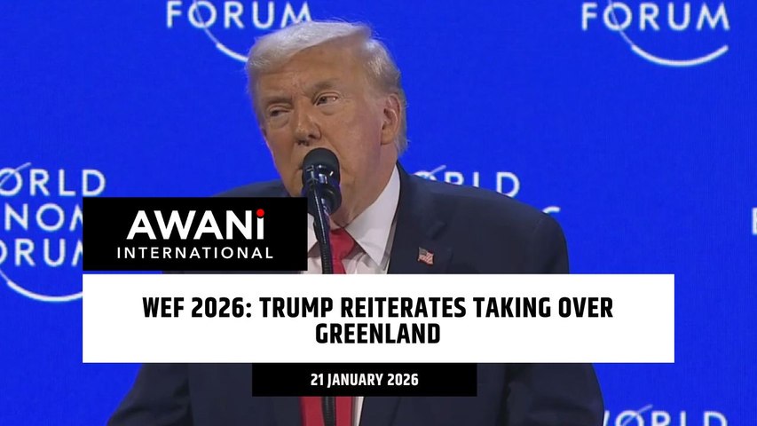 WEF 2026: Trump reiterates taking over Greenland