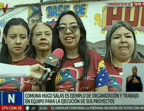 Caracas | Habitantes de la Comuna Hugo Salas ratifican su lealtad al poder popular