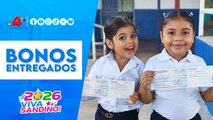 Rivas: entrega del bono presidencial a estudiantes de educación inicial y primaria 🎒