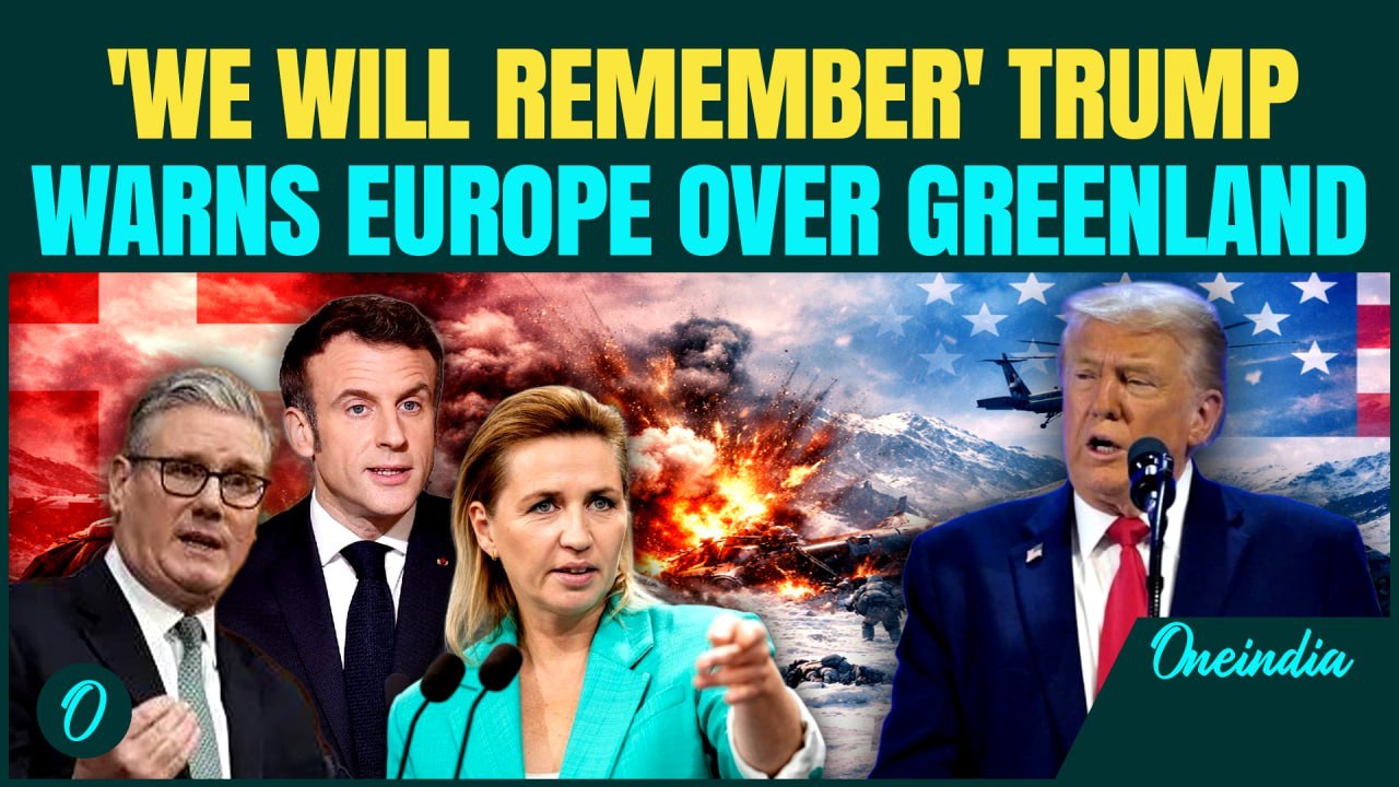 GREENLAND BREAKING: Trump ROARS Back at Europe Over Greenland | US President Gives Angry Speech