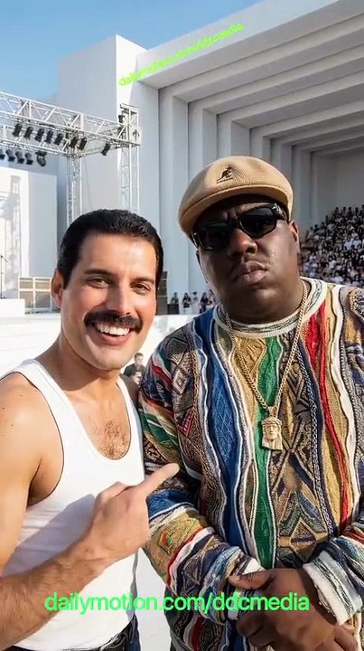 Freddie Mercury meets the Stars in Heaven: Bohemian Rhapsody   -  Notorius BIG,  Ozzy Osbourne,  Johnny Cash,  Michael Jackson,  Amy Winehouse,  AI generated