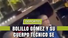 Bolillo Gómez y su cuerpo técnico se agarraron con un hincha de EL Salvador