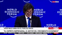 milei en davos