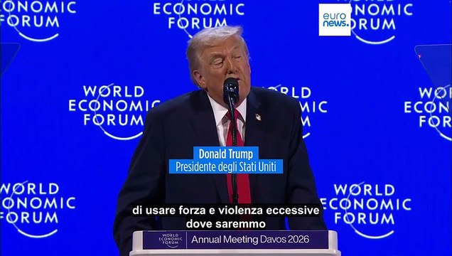 Gli Stati Uniti cercano negoziati immediati per l'acquisizione della Groenlandia, dice Trump a Davos