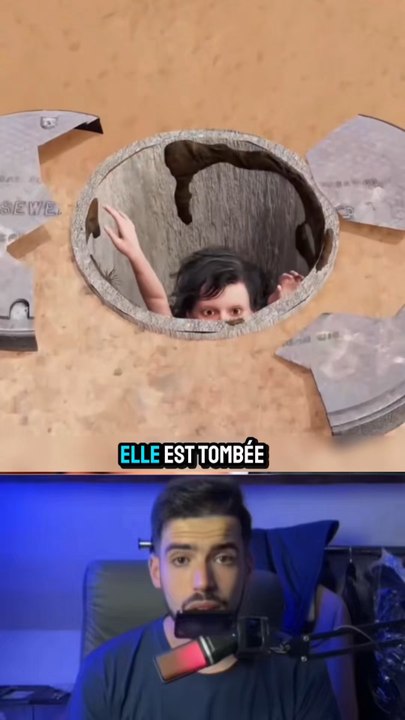 Il est tomber dans le trou