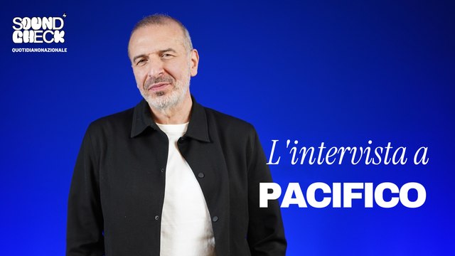 Pacifico ai microfoni di Soundcheck