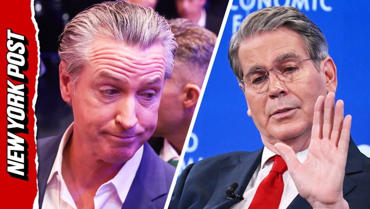 Scott Bessent rips Gavin Newsom over the California governor’s ‘smug’ comment