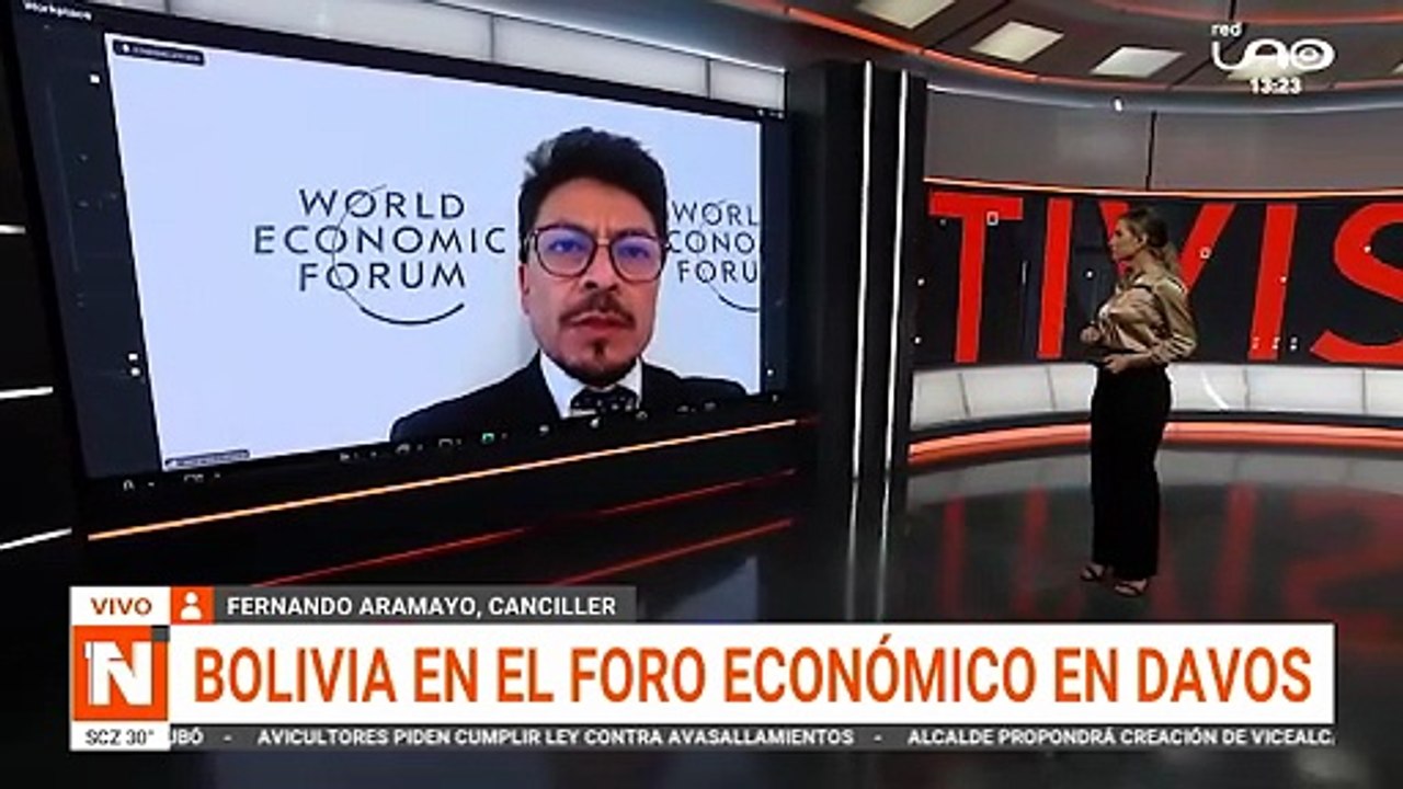 BOLIVIA EN EL FORO ECONÓMICO EN DAVOS