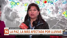 LA PAZ LA MÁS AFECTADA POR LLUVIAS