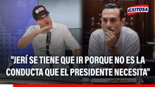 George Forsyth: "Jerí se tiene que ir porque no es la conducta que el presidente del Perú necesita"