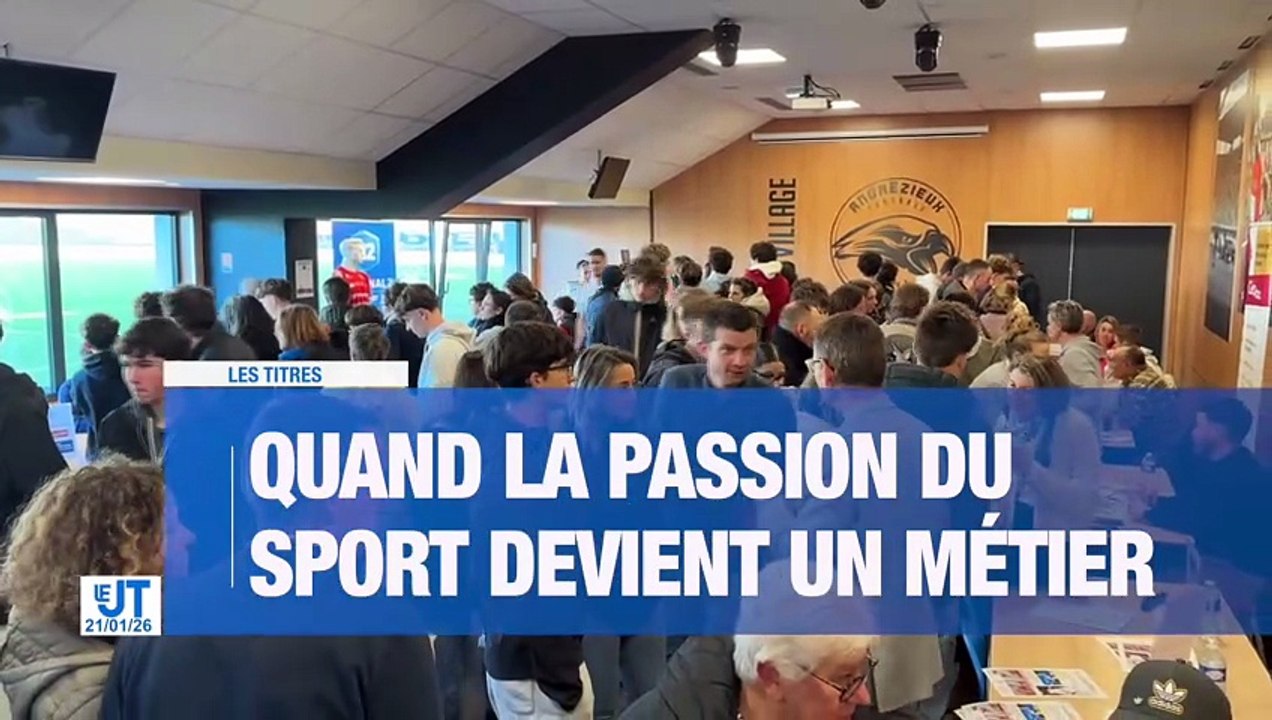Saint-Étienne compte un nouvel arrêt de tramway sur la ligne T3 dans le quartier du Soleil / La police nationale de la Loire recrute des policiers adjoints / Nouvelle édition du forum des métiers du sport à l'envol stadium