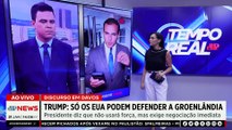 “Não irei usar força na Groenlândia”, afirma Donald Trump em Davos | TEMPO REAL