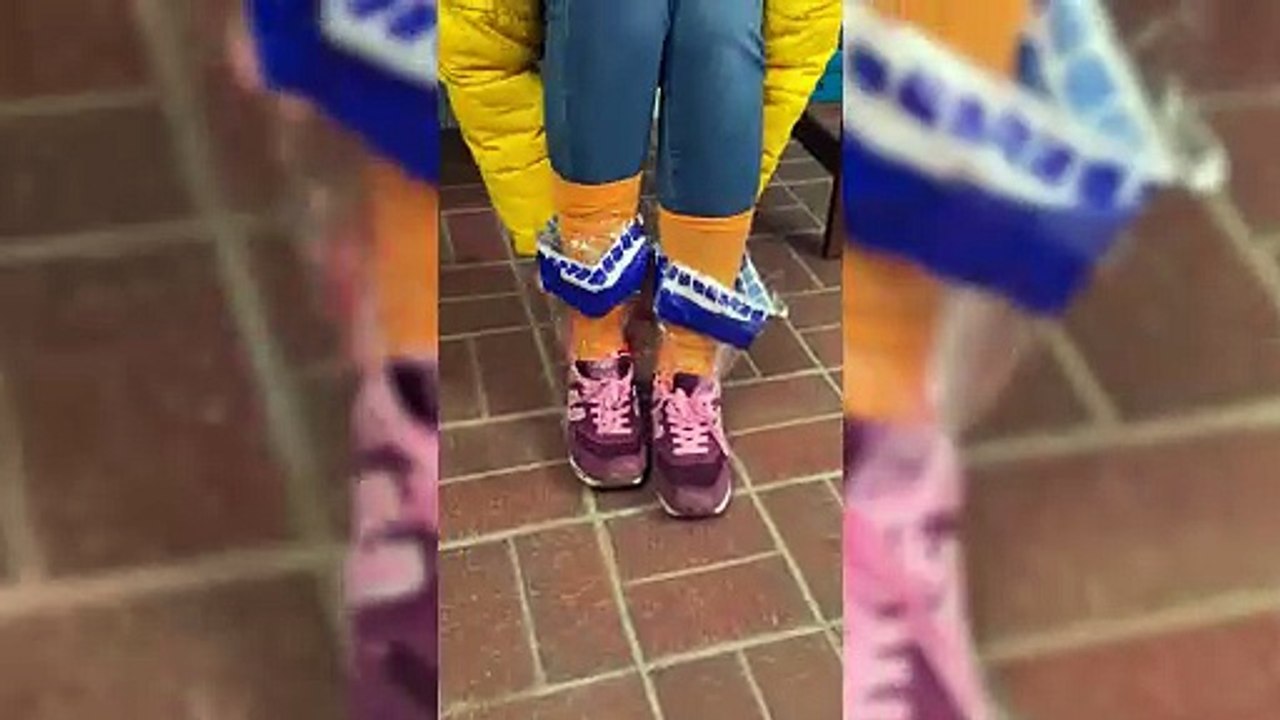 Bread bags saving winter days ❄️😲
