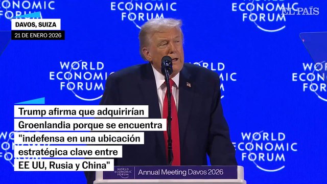 No quiero usar la fuerza : DONALD TRUMP sobre la adquisición de GROENLANDIA