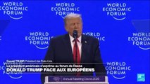 REPLAY - Donald Trump s'exprime face aux Européens, au forum de Davos