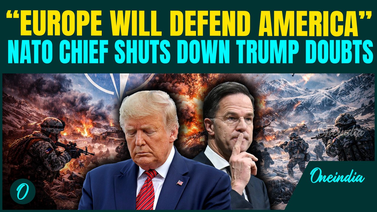 Trump vs NATO War Sparks: NATO Chief Mark Rutte SLAMS Trump’s Article 5 Doubts Amid Greenland Chaos