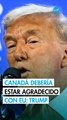 Trump se lanza contra Carney en Davos y dice que Canadá debería estar 