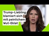 Kristi Noem: Trump-Liebling blamiert sich mit peinlichem Wut-Eklat