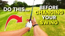 Golf Tips: Advice Before Changing Your Swing