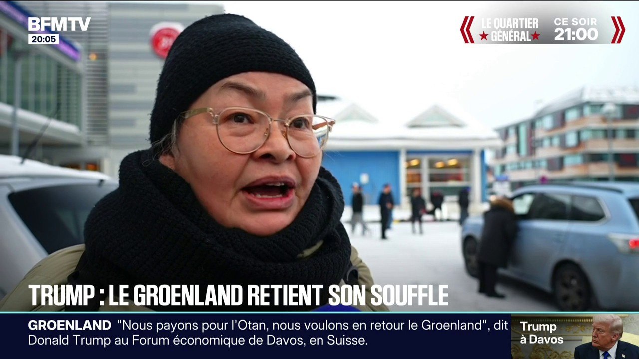 À Nuuk, les Groenlandais réagissent au discours de Donald Trump