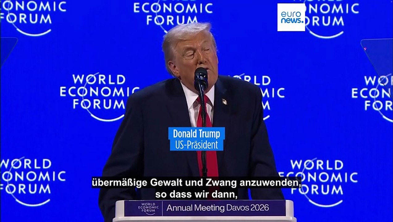 Donald Trump in Davos: USA wollen 