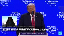Trump en Davos: Groenlandia, Europa y Venezuela en el centro del discurso