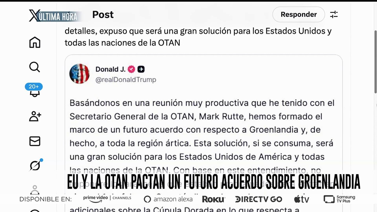 🚨¡Última Hora! Estados Unidos y la OTAN  pactan un futuro acuerdo sobre Groenlandia