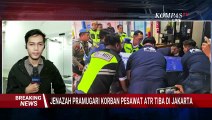 Jenazah Pramugari Korban Kecelakaan Pesawat ATR Tiba di Jakarta, Disemayamkan di Grand Heaven Pluit