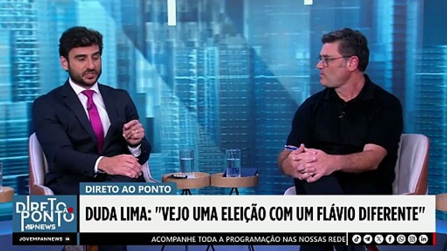 “Vejo um Flávio Bolsonaro mais preparado”, diz Duda Lima sobre as eleições | DIRETO AO PONTO