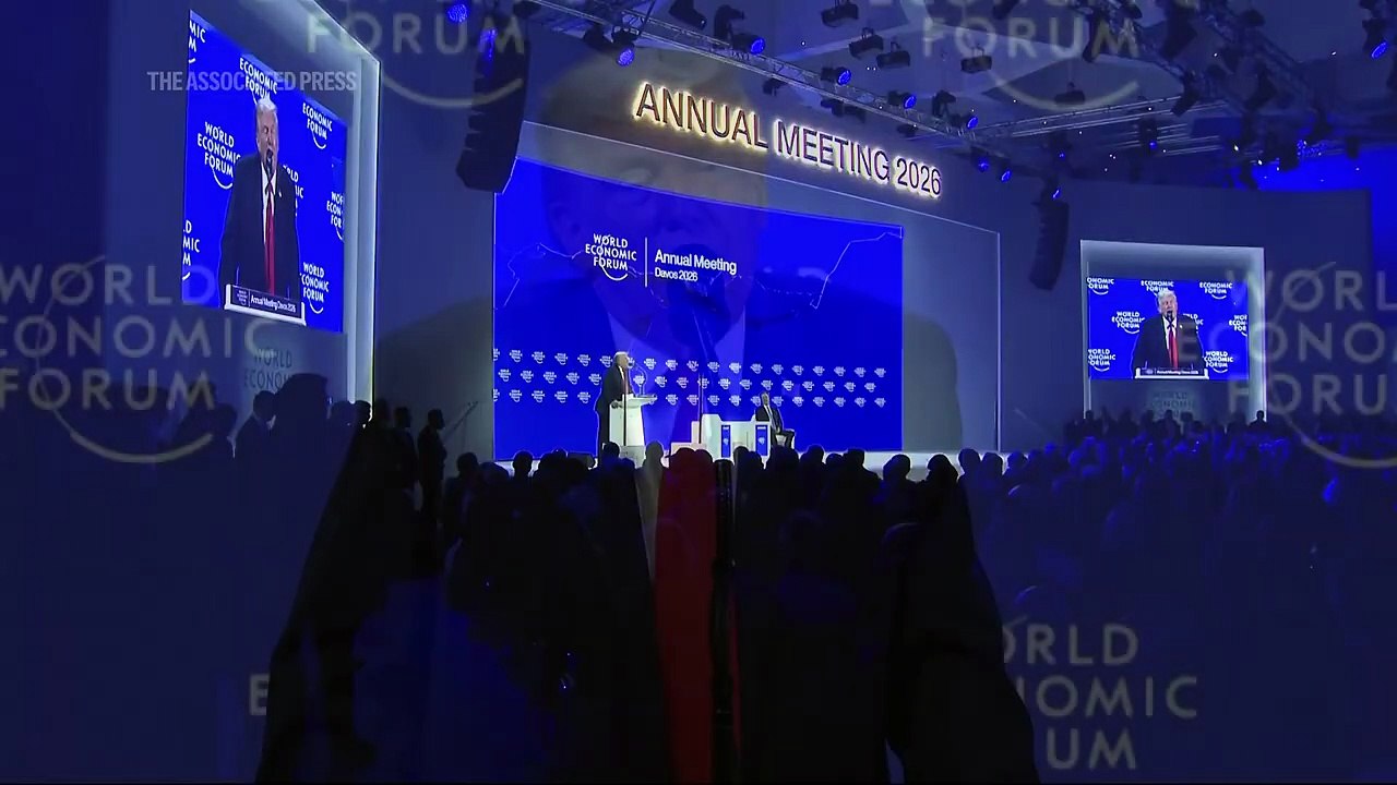 “They Should Be Grateful” — Powerful Moments from Trump’s Davos Speech