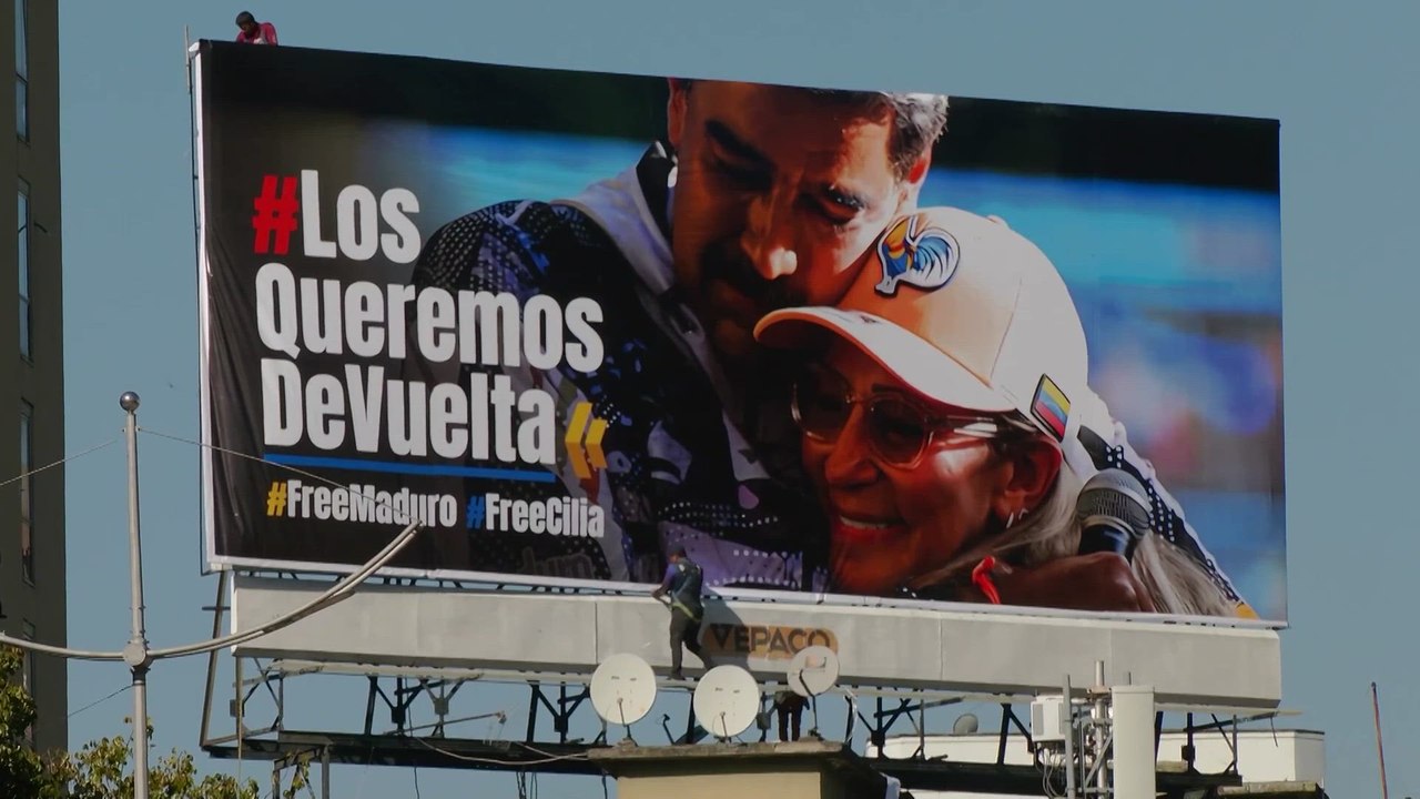 Caracas se llena de mensajes pidiendo el regreso de Nicolás Maduro