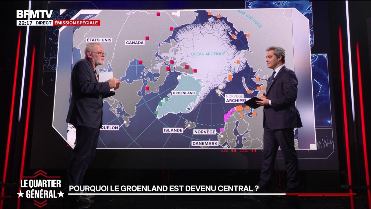 Quelle est la répartition des bases militaires des différents pays au Groenland et dans la région ? La réponse en cartes