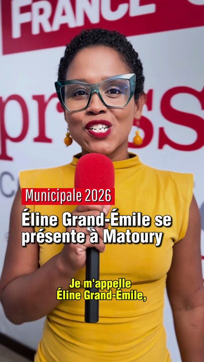 [GUYANE] Éline Grand-Émile se lance dans la course aux municipales à Matoury