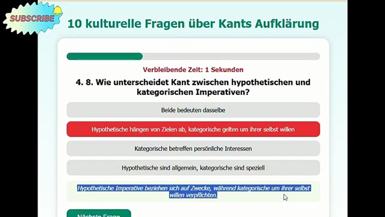 Teste dein Wissen- Was ist Aufklärung bei Kant Philosophische Quizfragen zum Herausfordern